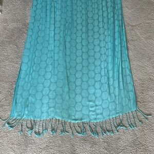 Light-weight Turquoise Large Scarf/Wrap